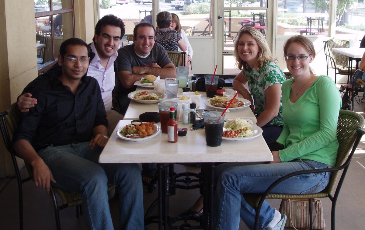 Group lunch (2008)
