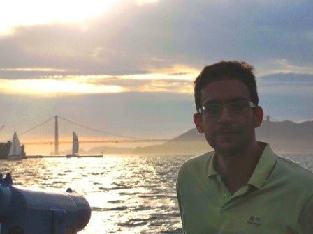 Navid and the Golden Gate Bridge
